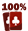 100 procent