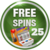 25 Free Spins